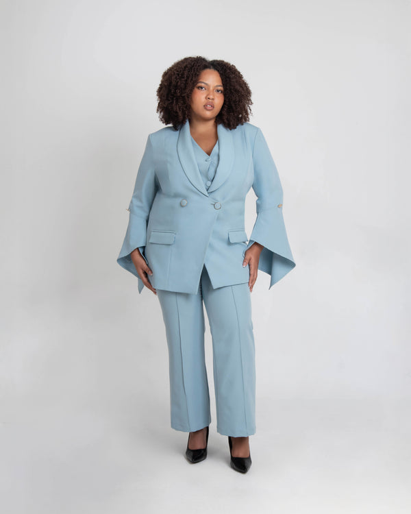She’s A Cut Above The Rest - The Asymmetrical Blazer