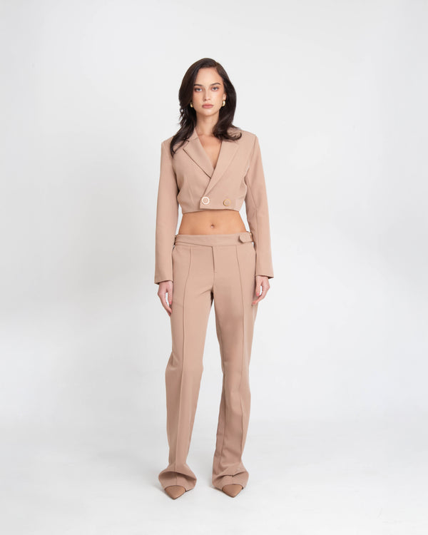 She Shines Brighter Than The Sun - The Midriff Blazer